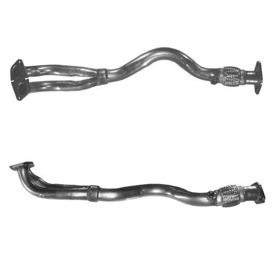 ABGASROHR passend für ALFA ROMEO 145 146 155 GTV SPIDER | BM70486