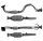 BM KATALYSATOR passend für VW BORA GOLF SEAT LEON TOLEDO | BM92362H